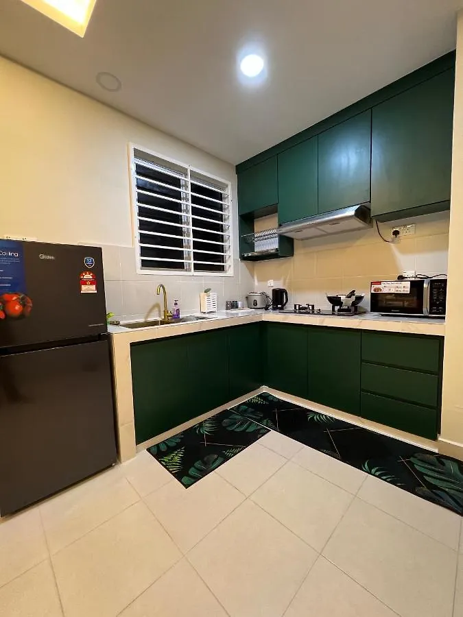 Apartamento Homely Green Homestay Johor Bahru Malásia